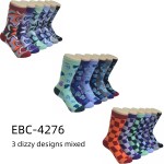 Ladies Crew Socks - EBC-4276